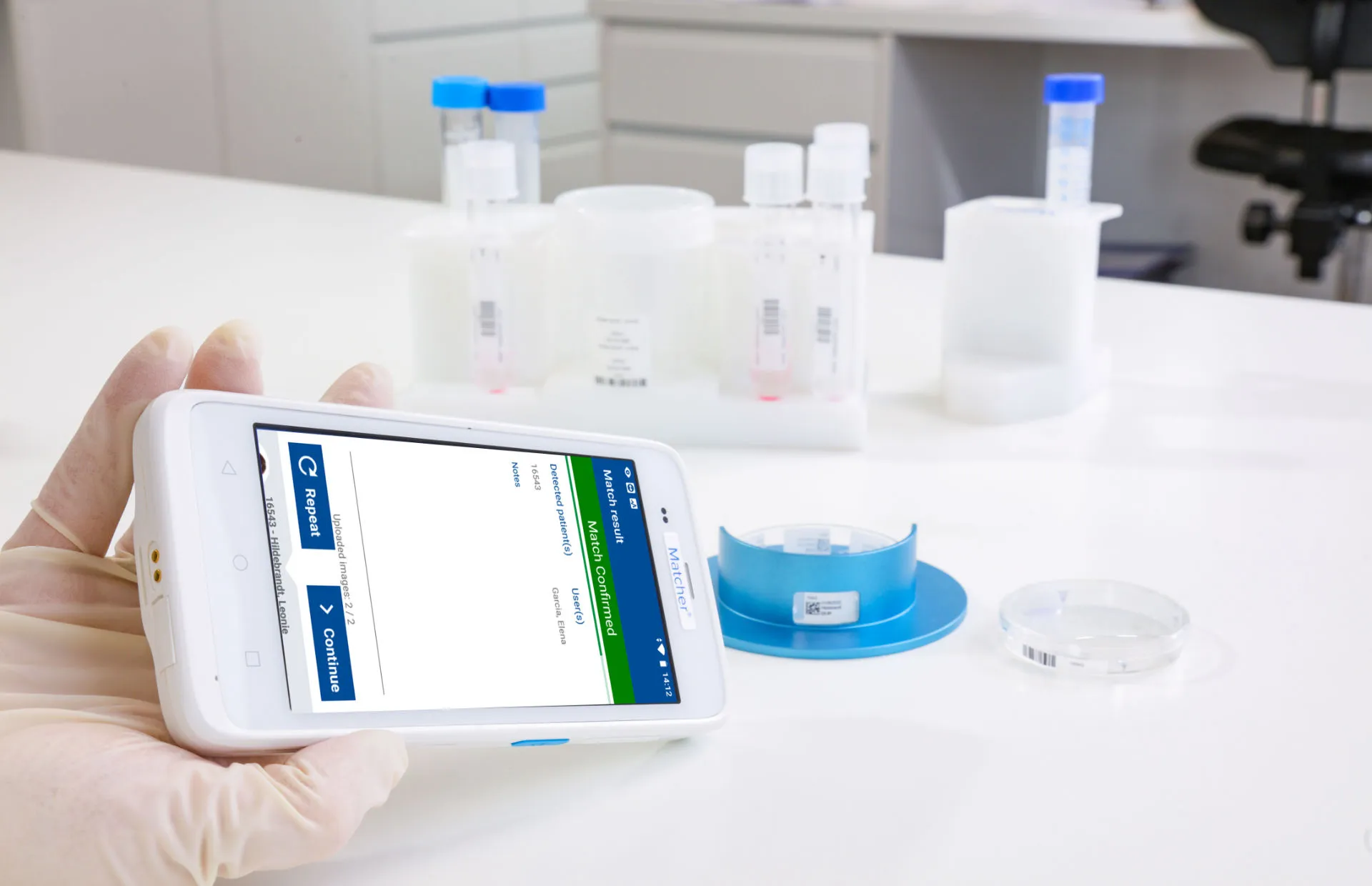 Matcher cryo management system