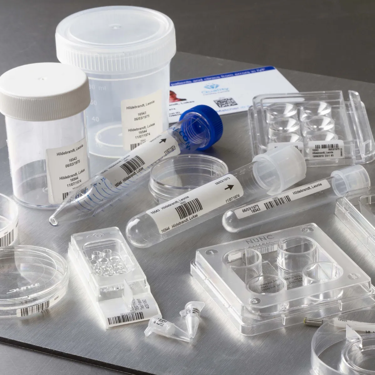 Benchtop Matcher device in IVF lab