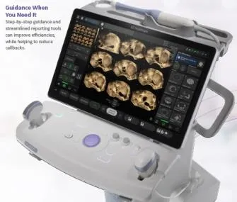 Voluson SWIFT BT23 touchscreen interface
